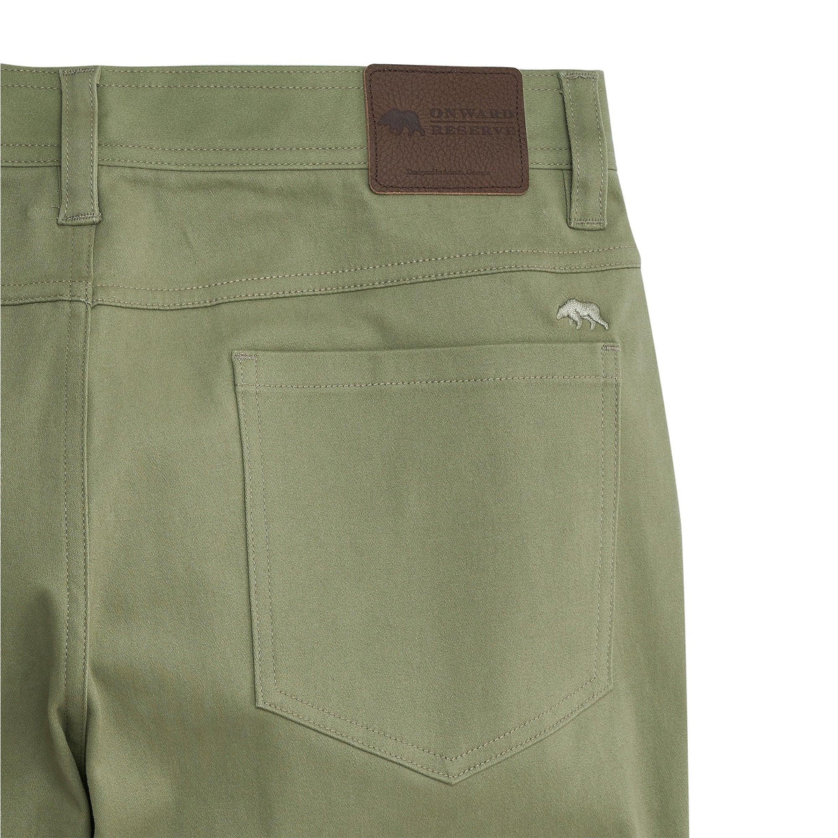 Onward Reserve Classic Five Pocket Pant - Oil Green