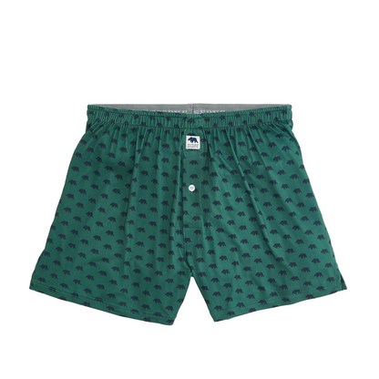 Onward Reserve Bear Logo Performance Boxers - Posy Green