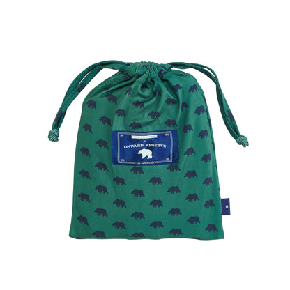 Onward Reserve Bear Logo Performance Boxers - Posy Green
