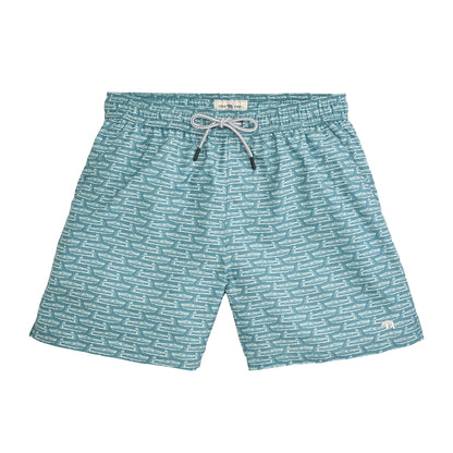 Onward Reserve Float Your Boat Swim Trunk - Myrtle