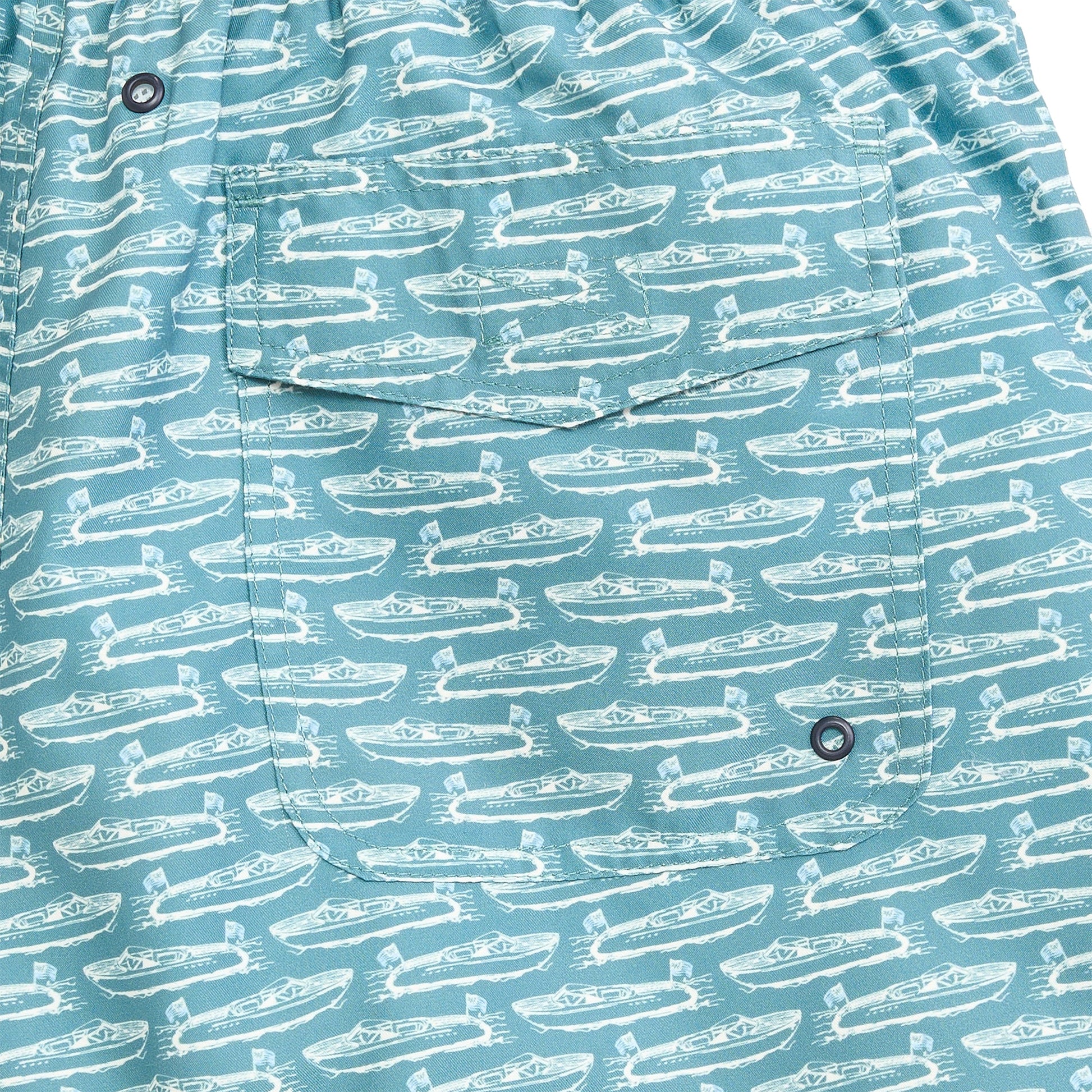 Onward Reserve Float Your Boat Swim Trunk - Myrtle