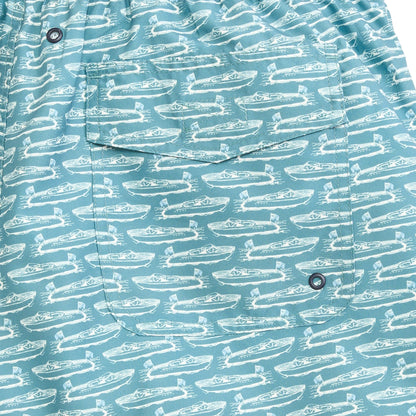 Onward Reserve Float Your Boat Swim Trunk - Myrtle