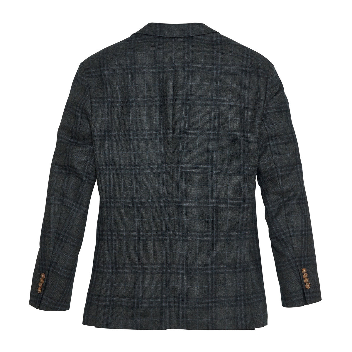 Onward Reserve Loro Piana Deep Grass Plaid Sport Coat