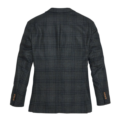 Onward Reserve Loro Piana Deep Grass Plaid Sport Coat