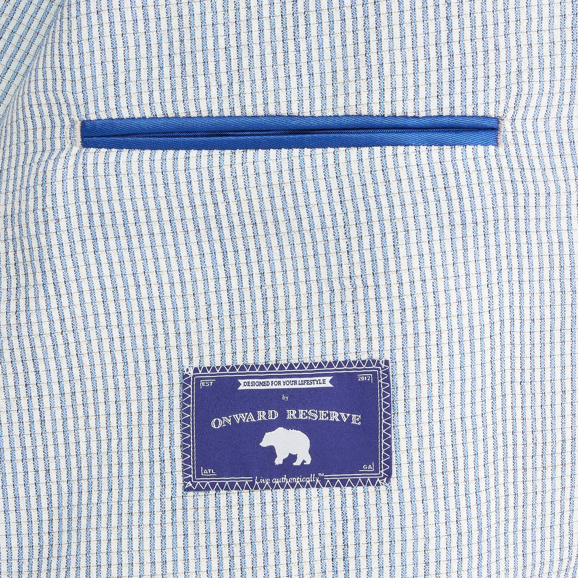 Onward Reserve Di Pray Clearwater Seersucker Sport Coat