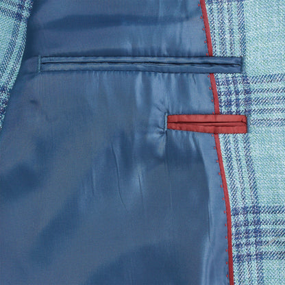 Onward Reserve E. Thomas Deep Sea Plaid Sport Coat