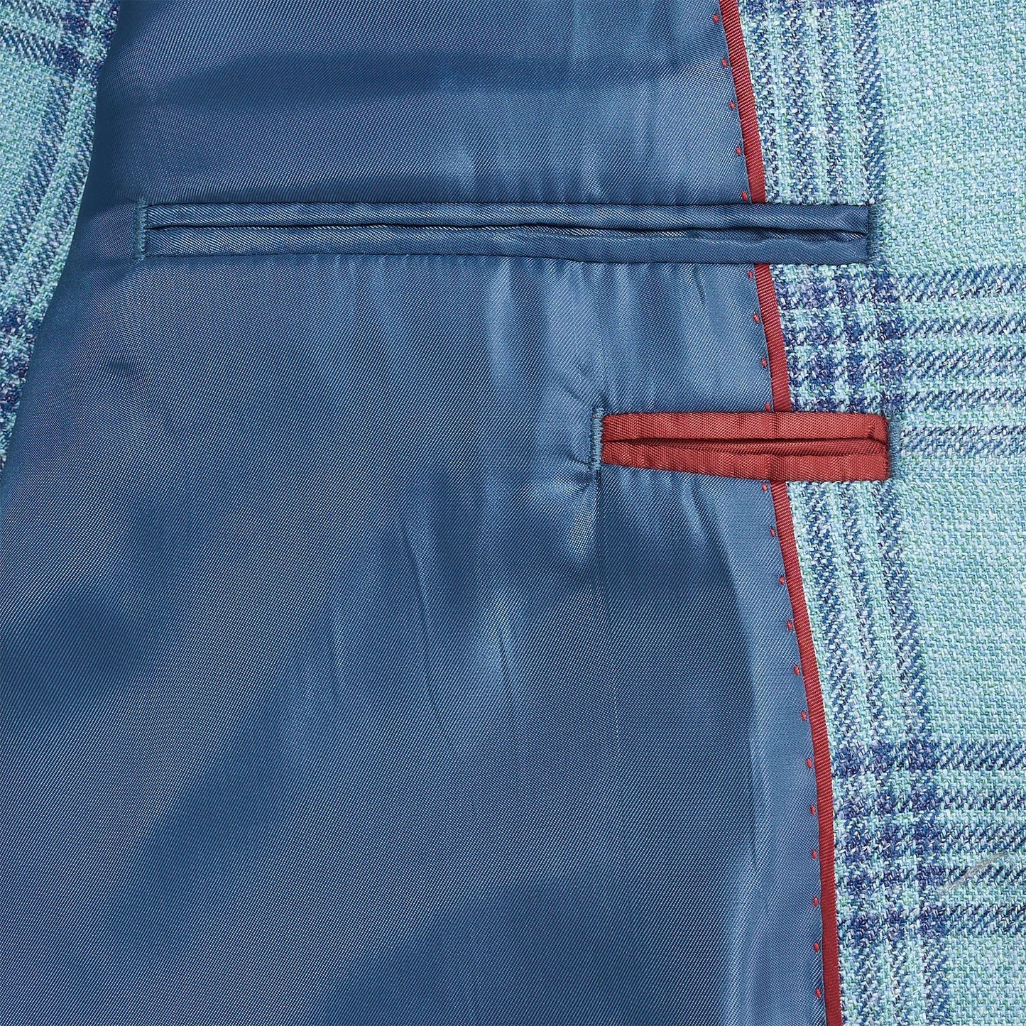Onward Reserve E. Thomas Deep Sea Plaid Sport Coat