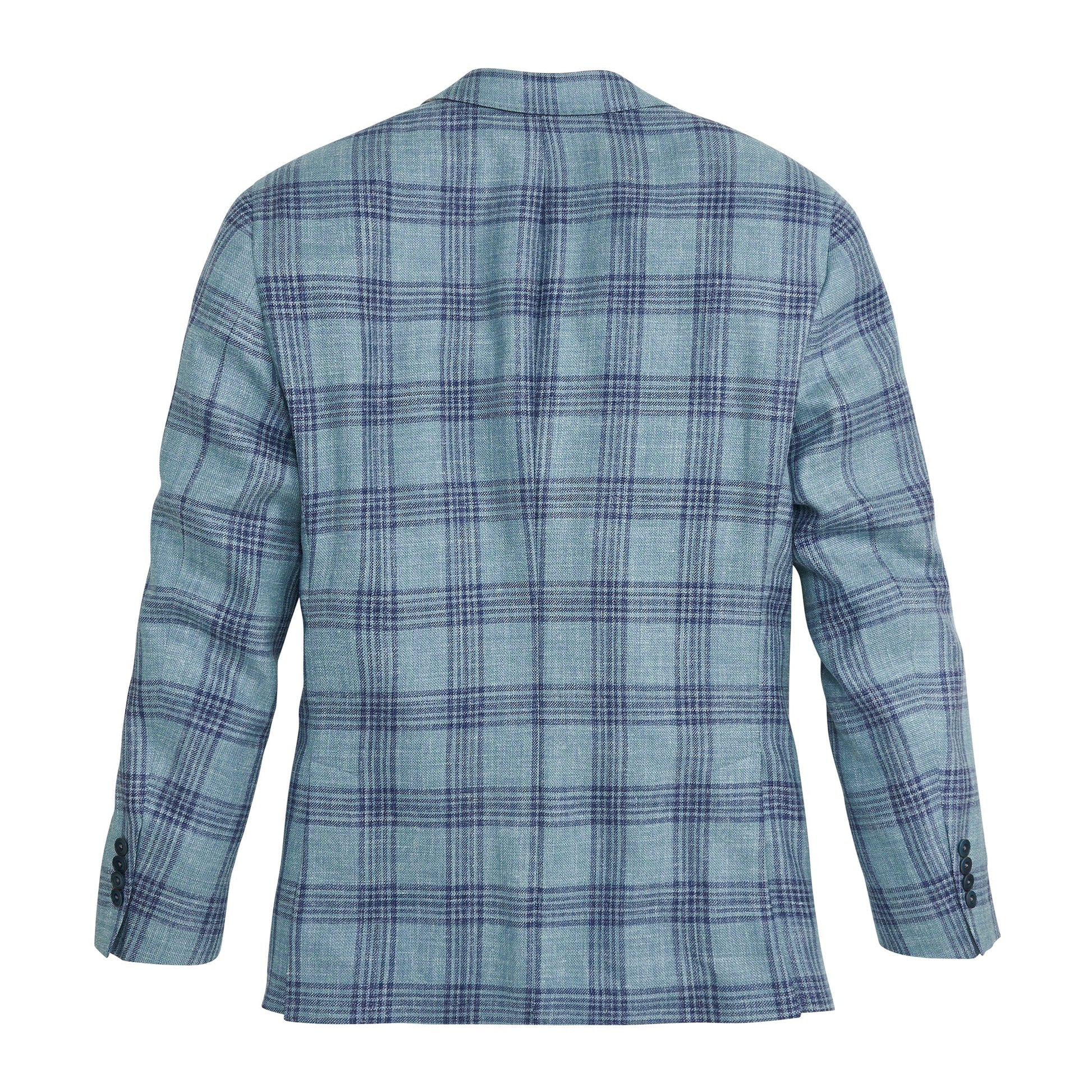 Onward Reserve E. Thomas Deep Sea Plaid Sport Coat