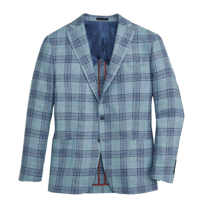 Onward Reserve E. Thomas Deep Sea Plaid Sport Coat