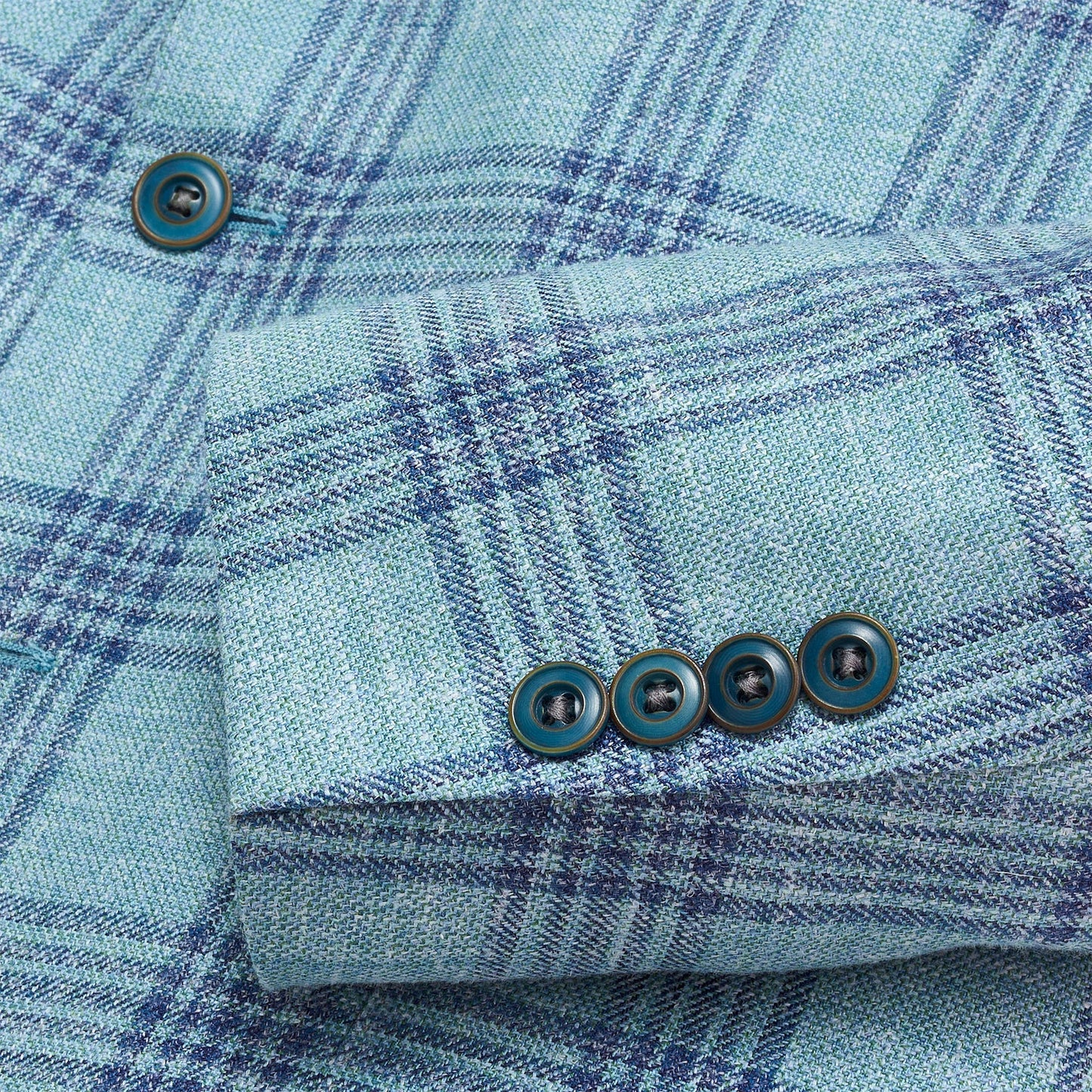 Onward Reserve E. Thomas Deep Sea Plaid Sport Coat