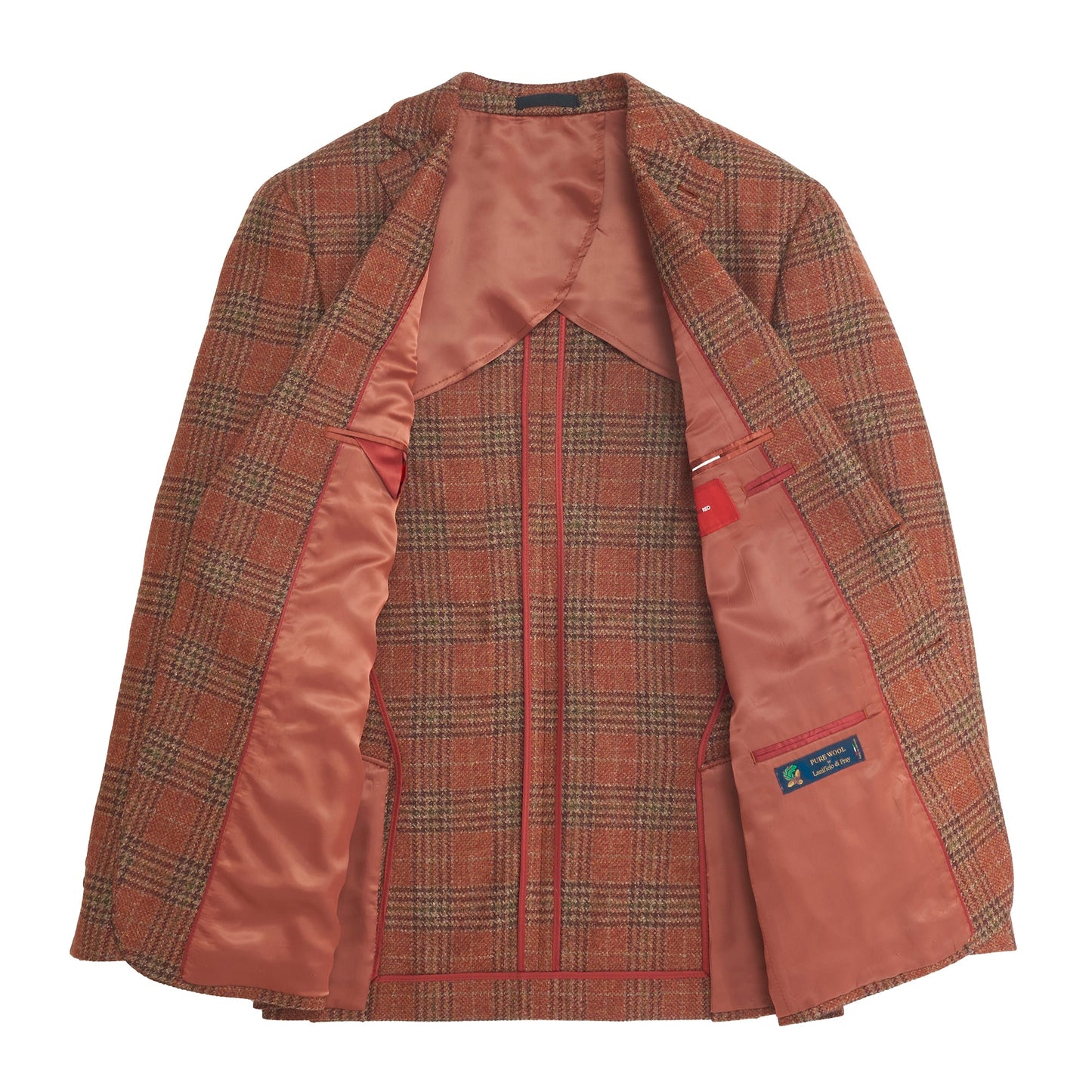 Onward Reserve Di Pray Hot Sauce Plaid Sport Coat