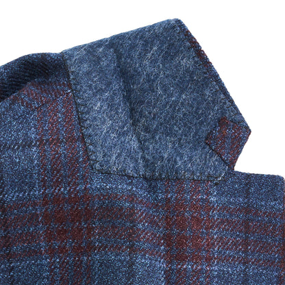 Onward Reserve Loro Piana Horizon Plaid Sport Coat - Blue Horizon