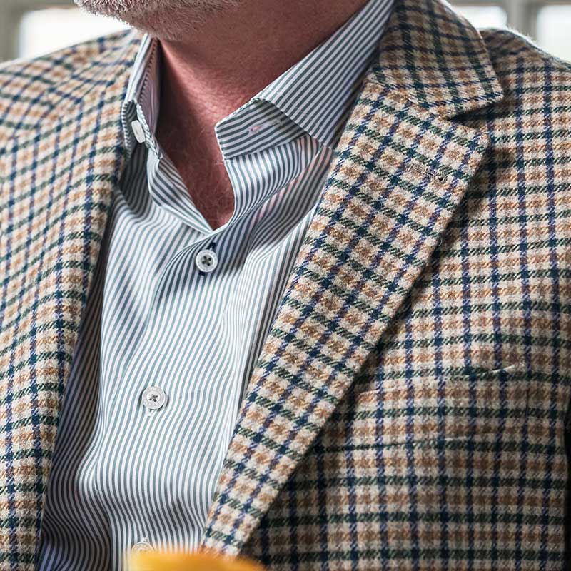 Onward Reserve Fox Brothers Dune Multi Check Sport Coat - Dune