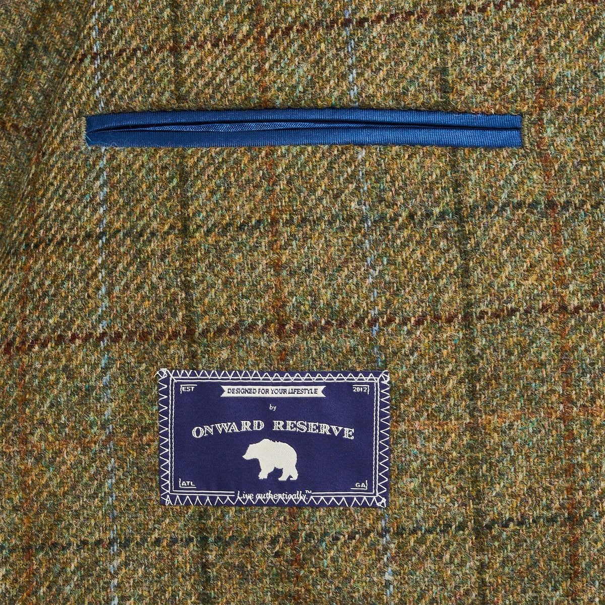 Onward Reserve Oil Green Multi Sport Coat