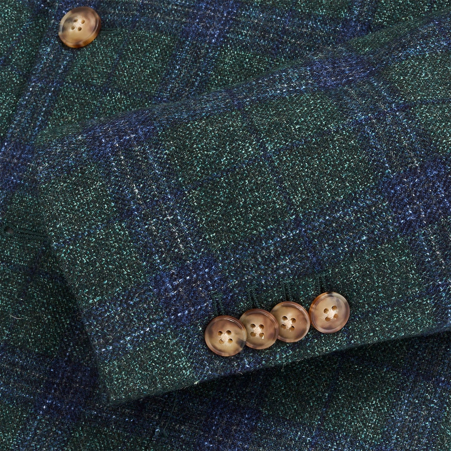Onward Reserve Vitale Barberis Pine/True Navy Plaid Sport Coat - Smoke Pine