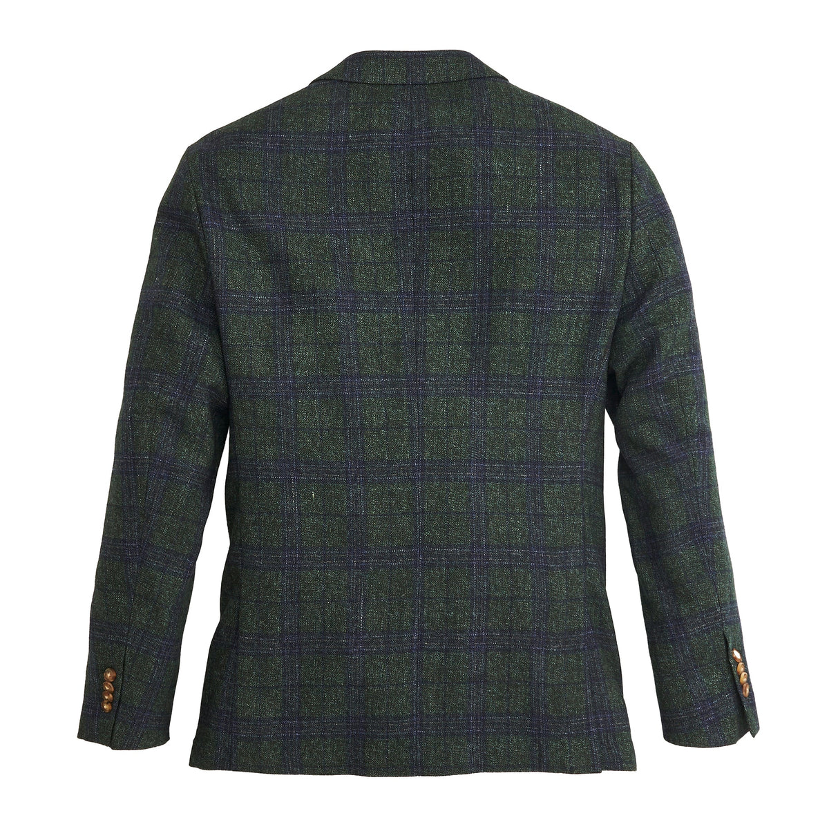 Onward Reserve Vitale Barberis Pine/True Navy Plaid Sport Coat - Smoke Pine