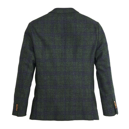 Onward Reserve Vitale Barberis Pine/True Navy Plaid Sport Coat - Smoke Pine