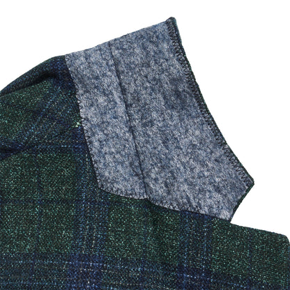 Onward Reserve Vitale Barberis Pine/True Navy Plaid Sport Coat - Smoke Pine