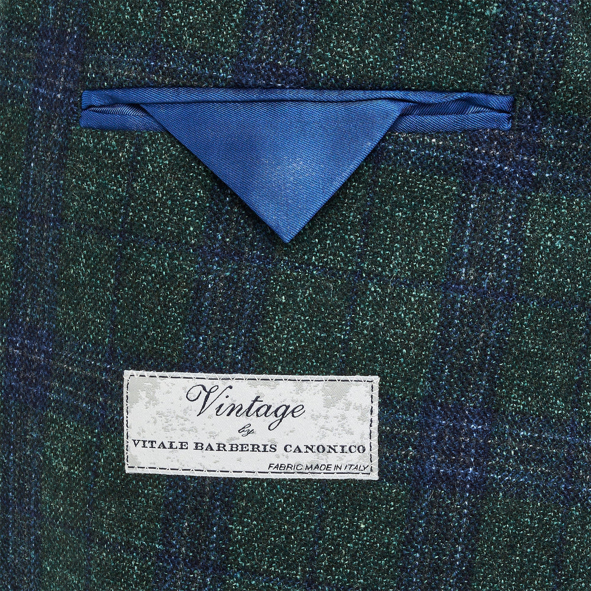 Onward Reserve Vitale Barberis Pine/True Navy Plaid Sport Coat - Smoke Pine