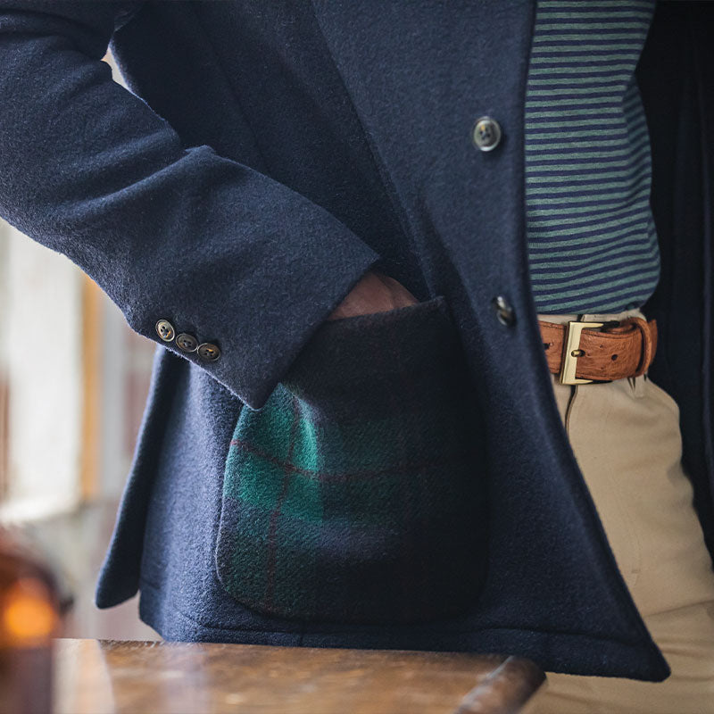 Onward Reserve Reserve Tartan Cocktail Coat