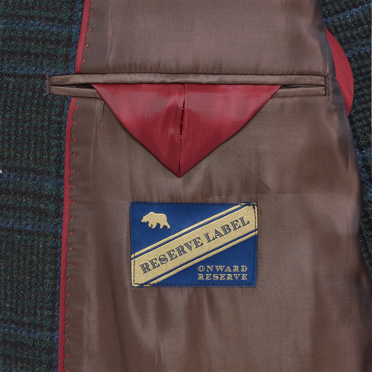 Onward Reserve Di Fabio Pine Grove/Moonlight Plaid Sport Coat