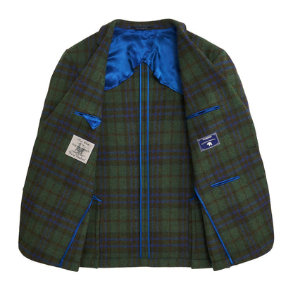 Onward Reserve Fox Brothers Forest/Marina Plaid Sport Coat