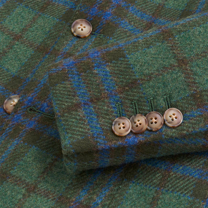 Onward Reserve Fox Brothers Forest/Marina Plaid Sport Coat