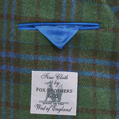 Onward Reserve Fox Brothers Forest/Marina Plaid Sport Coat
