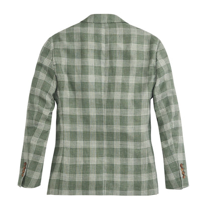 Onward Reserve Drago Vintage Green Plaid Sport Coat