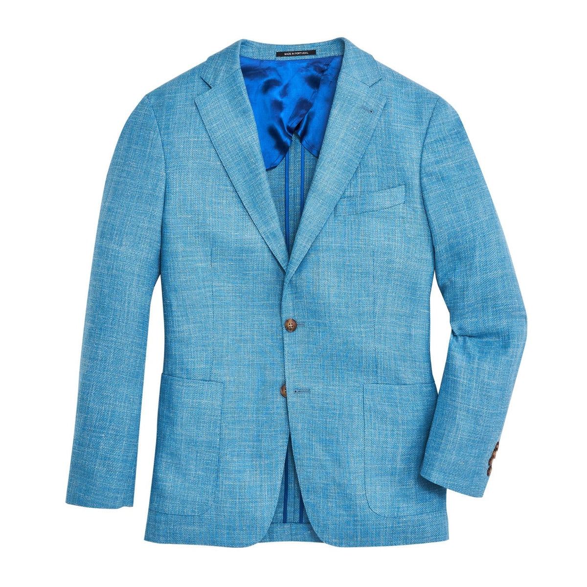 Onward Reserve Drago Cabana Blue Solid Sport Coat