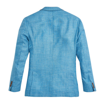 Onward Reserve Drago Cabana Blue Solid Sport Coat