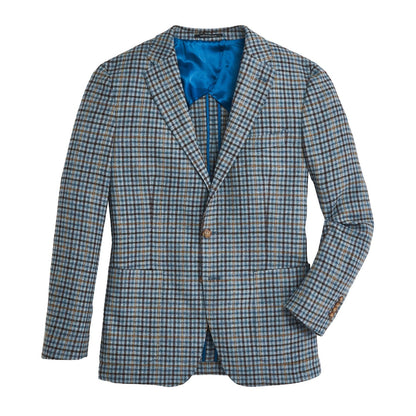 Onward Reserve Di Pray Sky/Chocolate Multi Check Sport Coat - Endless Sky