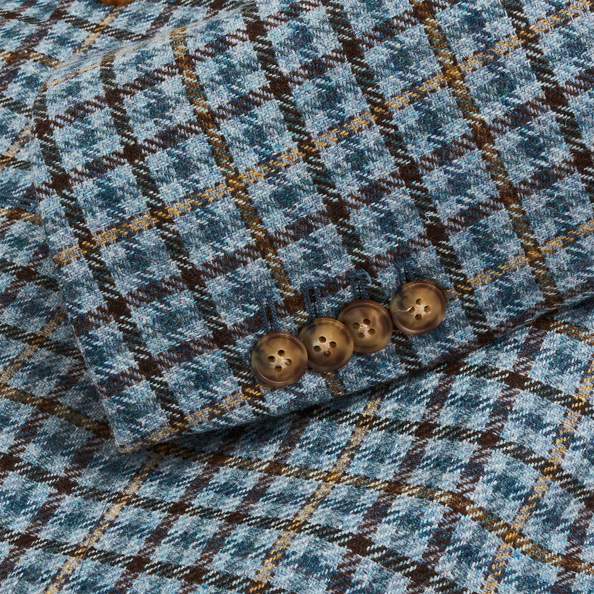 Onward Reserve Di Pray Sky/Chocolate Multi Check Sport Coat - Endless Sky