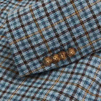 Onward Reserve Di Pray Sky/Chocolate Multi Check Sport Coat - Endless Sky
