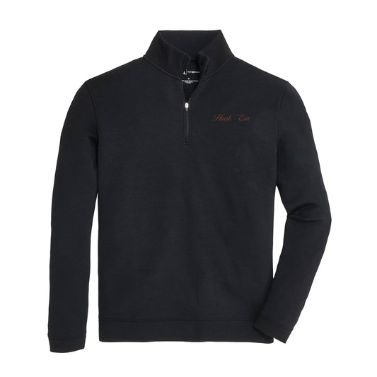 Onward Reserve Texas Hook 'Em Vintage Script Yeager Performance Pullover