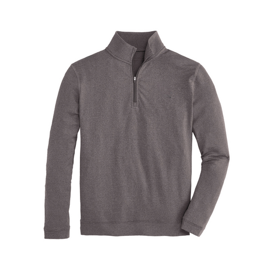 Onward Reserve Flow Performance 1/4 Zip Pullover - Heather Black