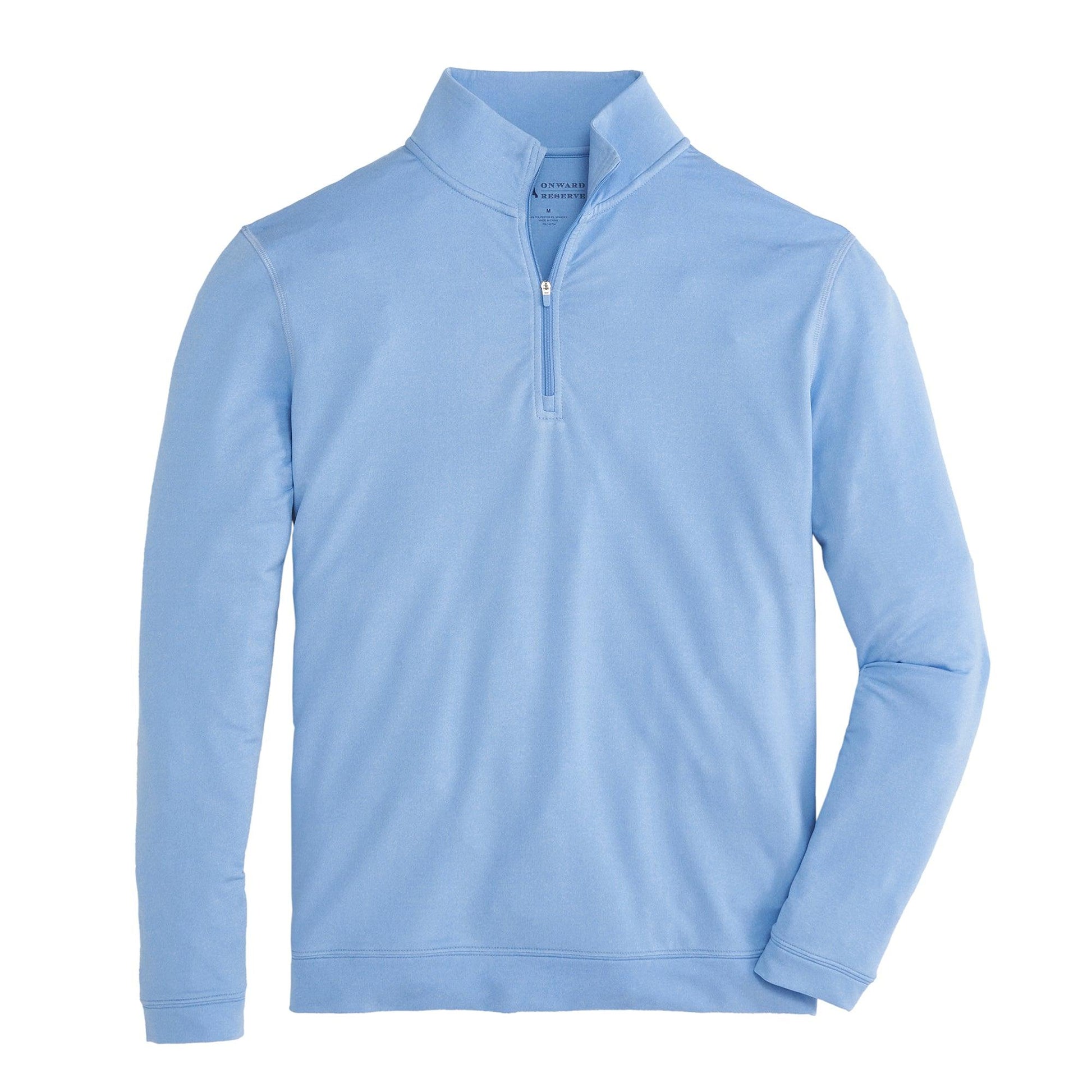 Onward Reserve Flow Performance 1/4 Zip Pullover - Silverlake