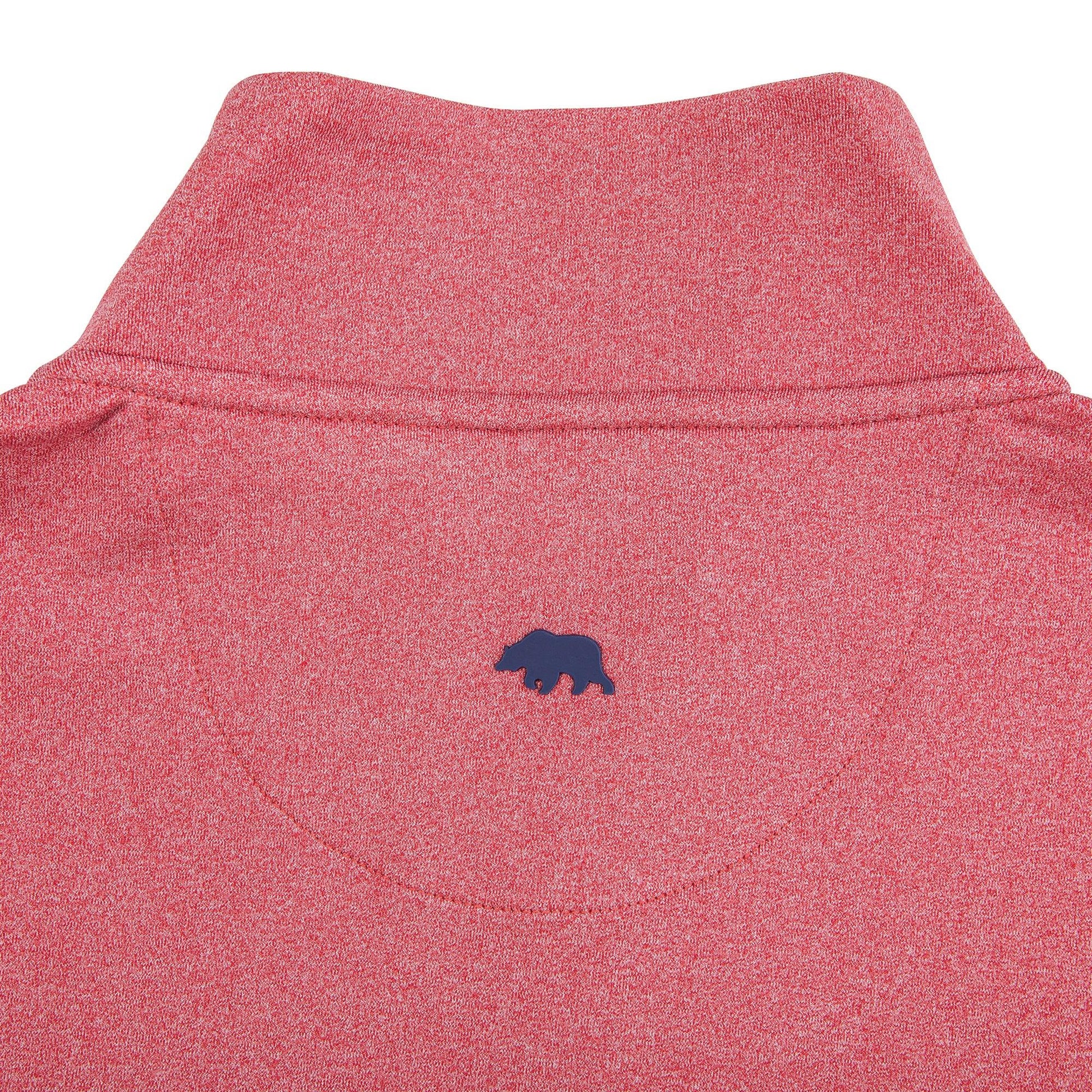 Onward Reserve Flow Performance 1/4 Zip Pullover - Red
