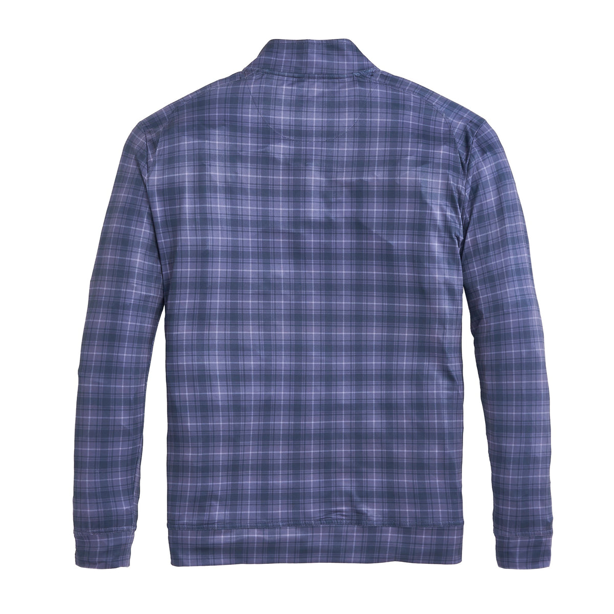 Onward Reserve Dutton Plaid Printed Flow Performance 1/4 Zip Pullover