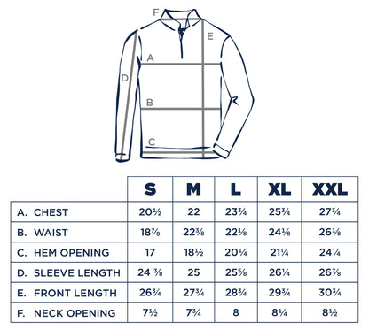 Onward Reserve Dutton Plaid Printed Flow Performance 1/4 Zip Pullover