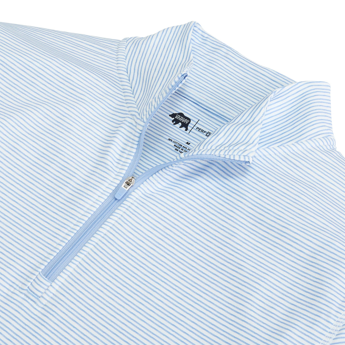 Onward Reserve Lake Stripe Printed Performance 1/4 Zip
