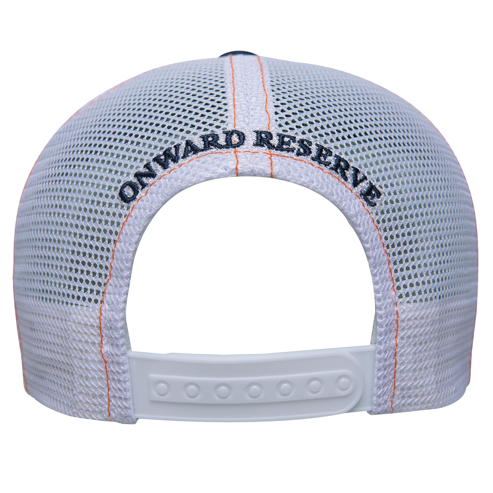Onward Reserve Auburn Super Stripe Vintage Trucker Hat