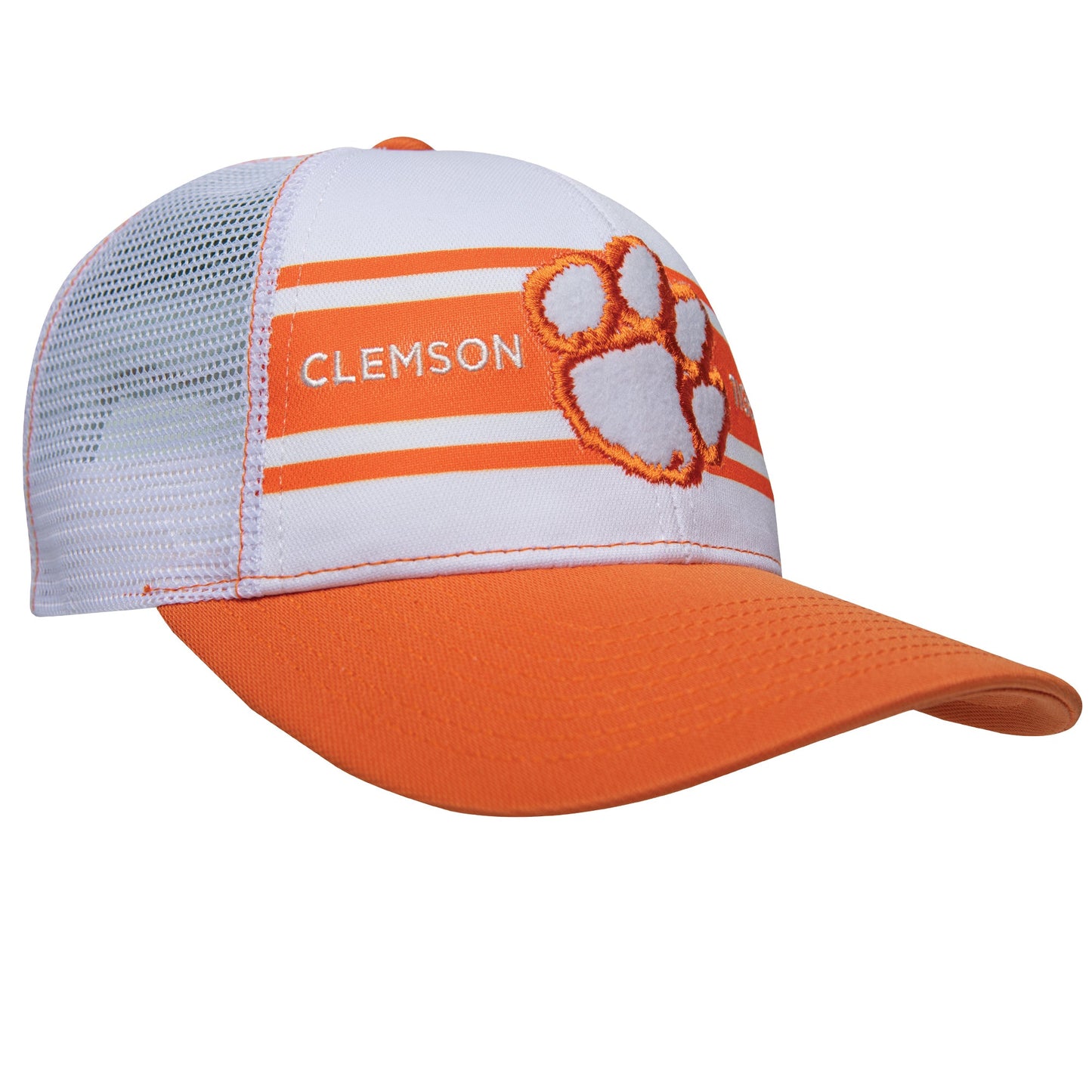 Onward Reserve Clemson Super Stripe Vintage Trucker Hat
