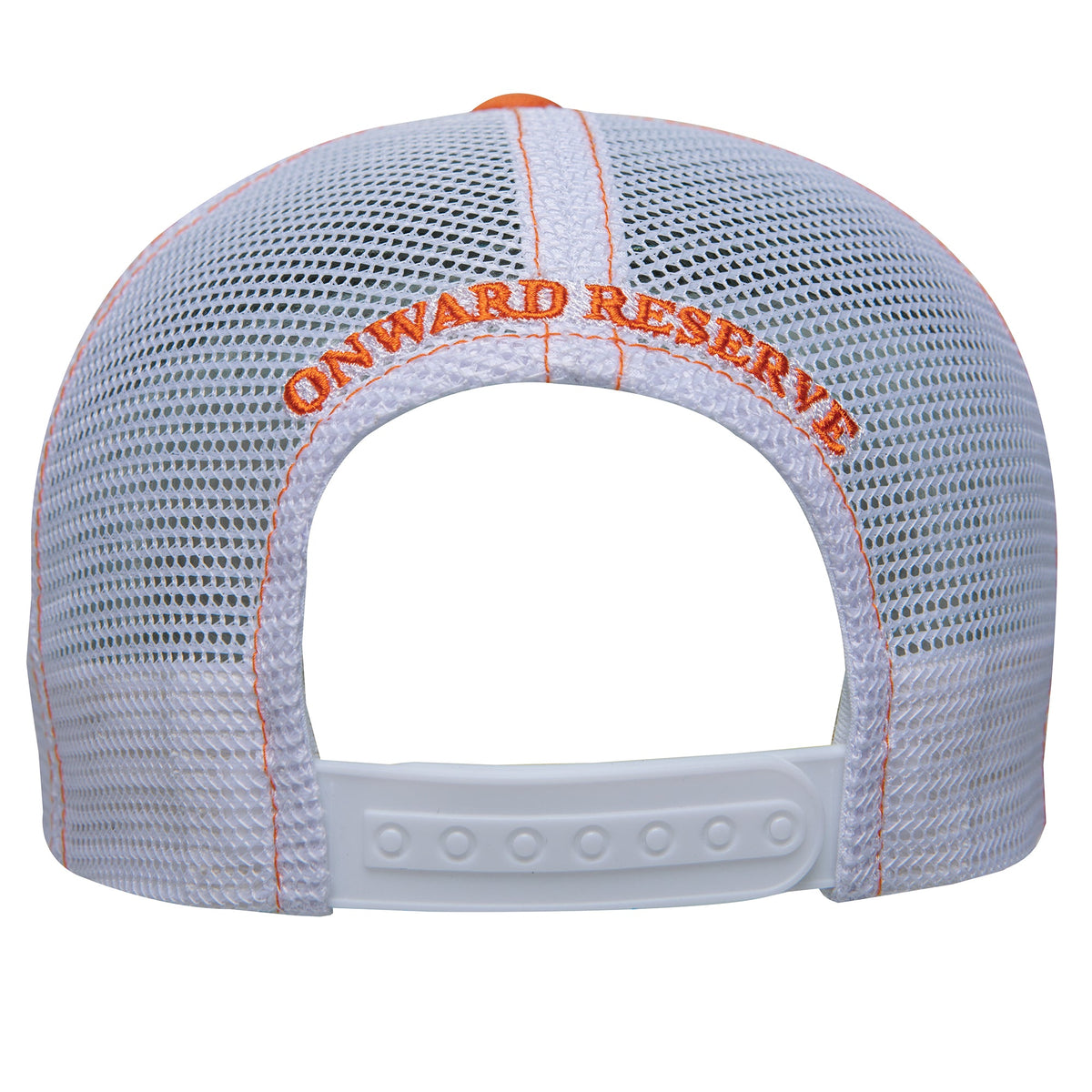 Onward Reserve Clemson Super Stripe Vintage Trucker Hat