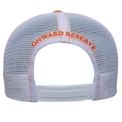 Onward Reserve Clemson Super Stripe Vintage Trucker Hat