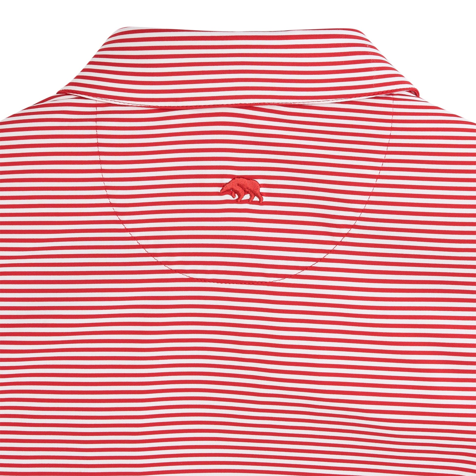 Onward Reserve UGA G Dog Echo Stripe Performance Polo - Red