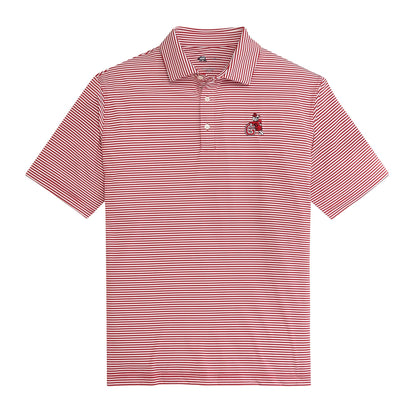Onward Reserve UGA G Dog Echo Stripe Performance Polo - Red