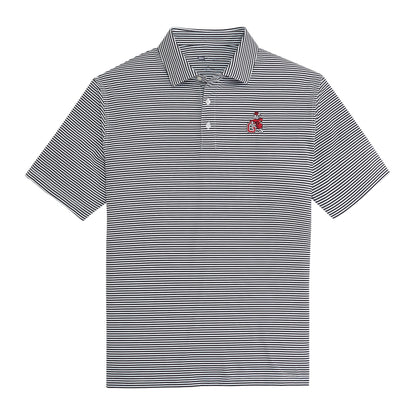 Onward Reserve UGA G Dog Echo Stripe Performance Polo - Black