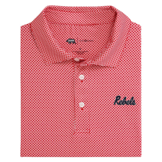 Onward Reserve Ole Miss Rebels Scope Printed Performance Polo