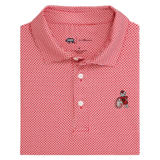 Onward Reserve UGA G Dog Scope Printed Polo - Red